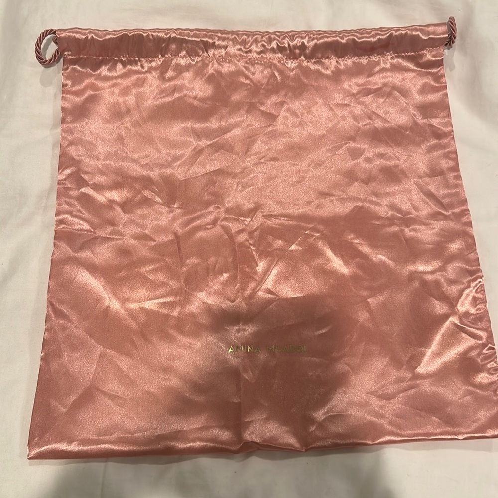 Amina Muaddi dust bag